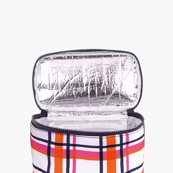 NWT Kate Spade Spring Plaid Insulated Lunch Tote - Picture 2 of 10